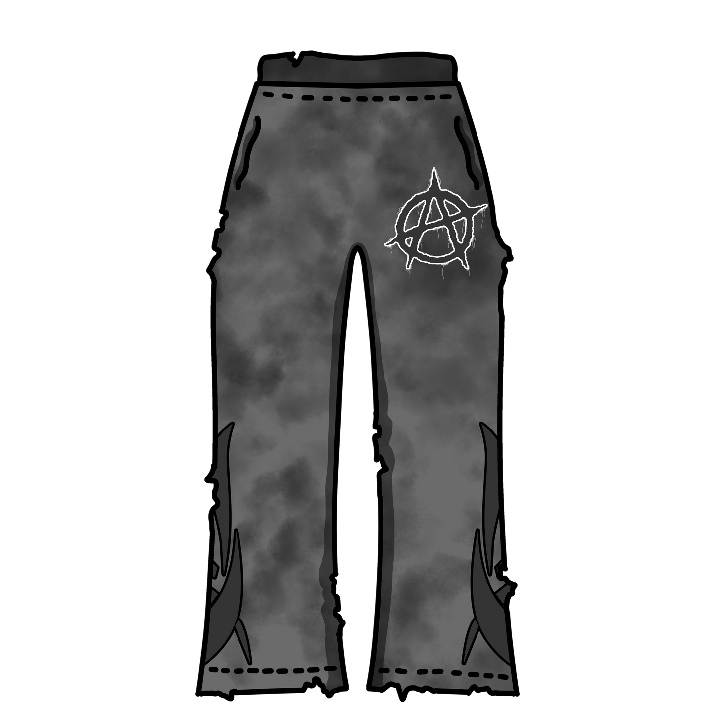 MOTION SETS - SWEATPANTS (ACID WASH)