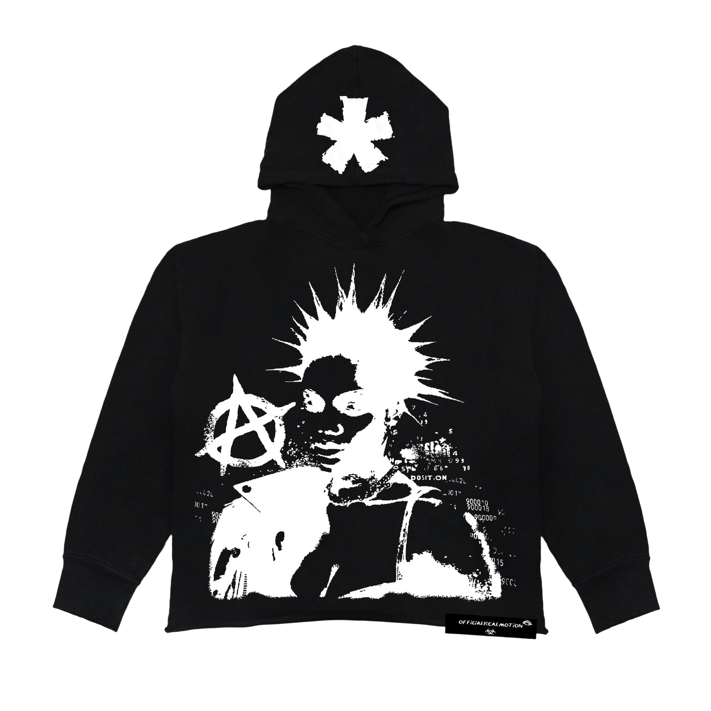 OPTIMISTIC PLAGUE HOODIE ( BLACK )