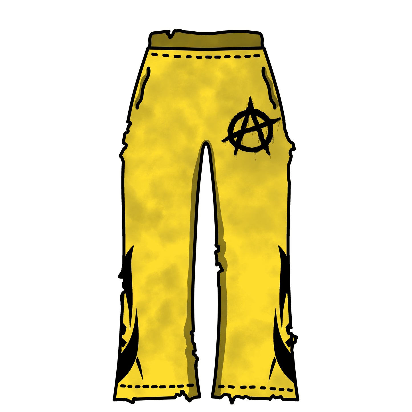 MOTION SETS - SWEATPANTS ( YELLOW )
