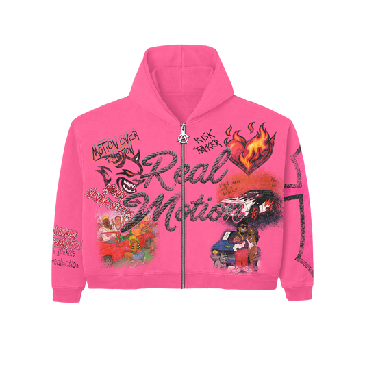 Motion Junkies Hoodie - Pink