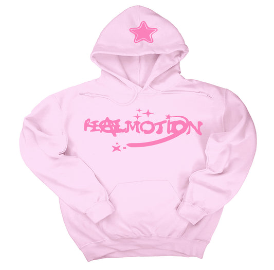 " Take The Risk " - Light Pink Hoodie