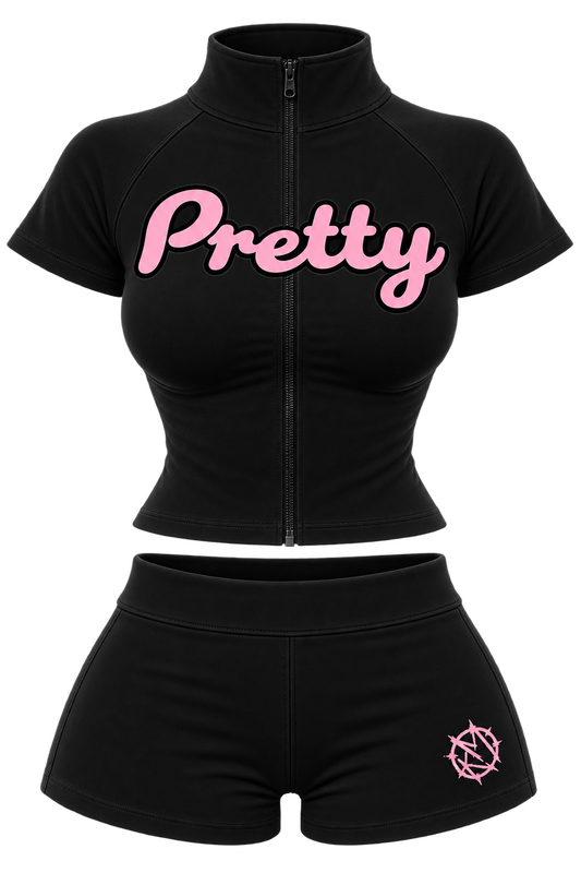 PRETTY MOTION ( BLACK ) SETS
