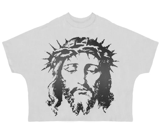 “JESUS” OVERSIZED- TEE (White)