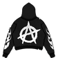 MOTION-  ZIP-UP HOODIES (BLACK)