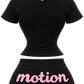 PRETTY MOTION ( BLACK ) SETS
