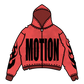 MOTION - ZIP-UP HOODIES (RED)