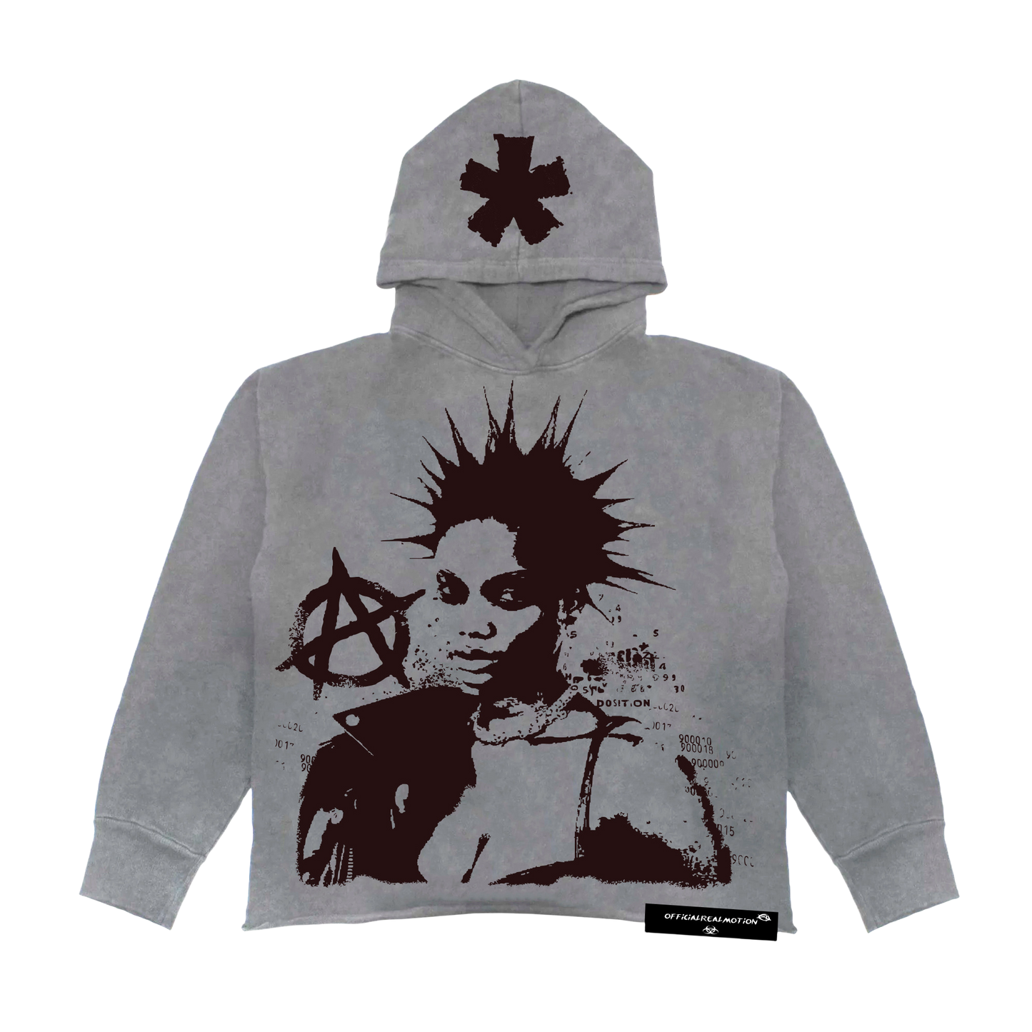 OPTIMISTIC PLAGUE  HOODIE (GRAY)