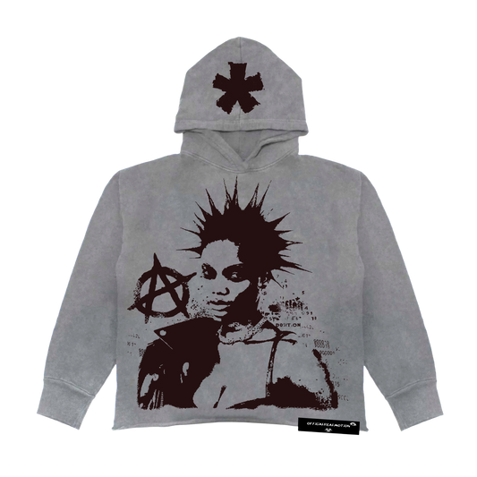 OPTIMISTIC PLAGUE  HOODIE (GRAY)