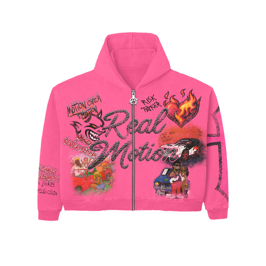 Motion Junkies Hoodie - Pink